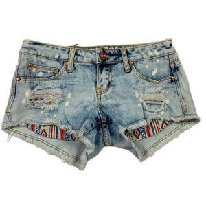 🌟 ZanaDi Stonewash Jean Shorts – Juniors 5 / Women’s 2 🌟